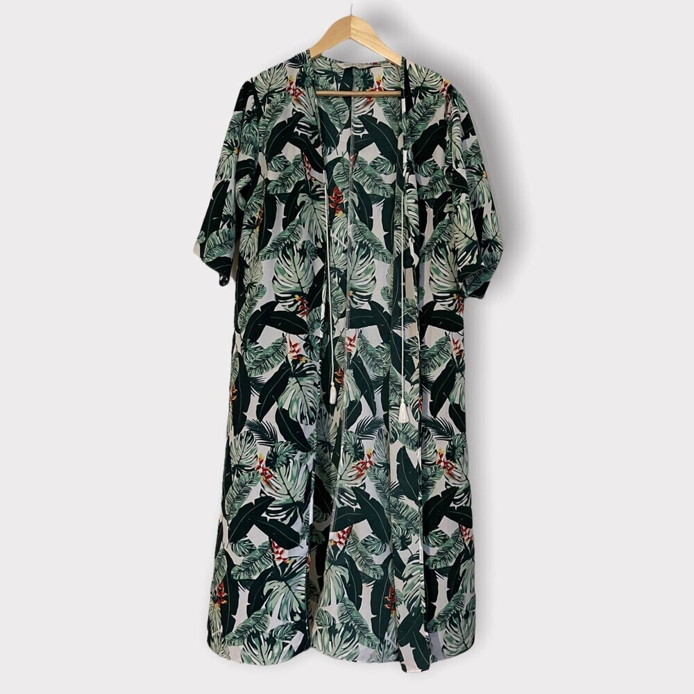 Rachel Zoe Kimono Robe Duster OS - Picture 1 of 6